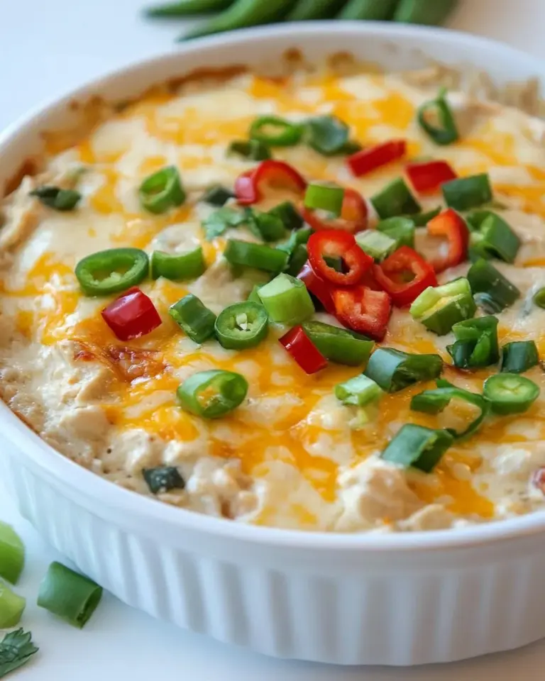 Homemade Southwest Hot Chicken Dip (Extra Cheesy) photo
