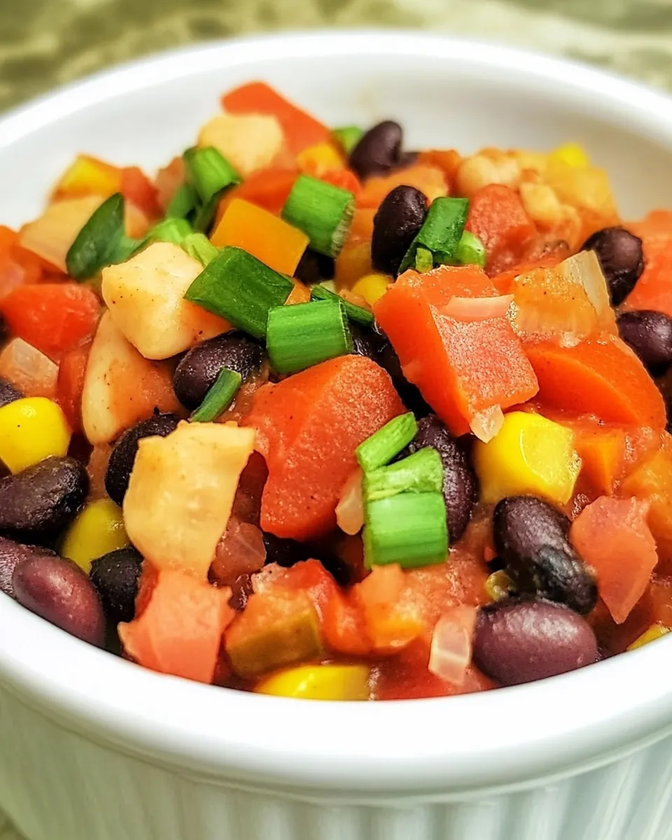 Classic Southwestern Black Beans (4-Ingredients) food shot