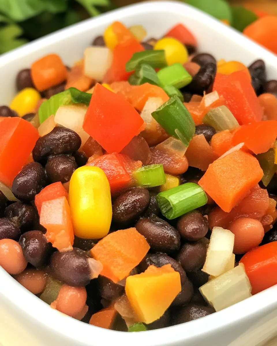 Easy Southwestern Black Beans (4-Ingredients) dish photo