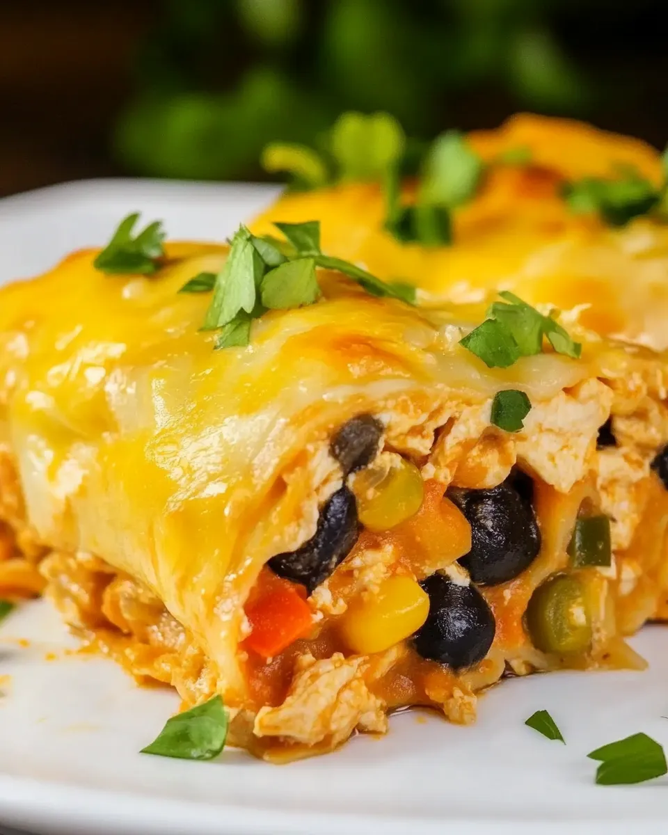 Delicious Southwestern Chicken Lasagna Roll-Ups recipe photo