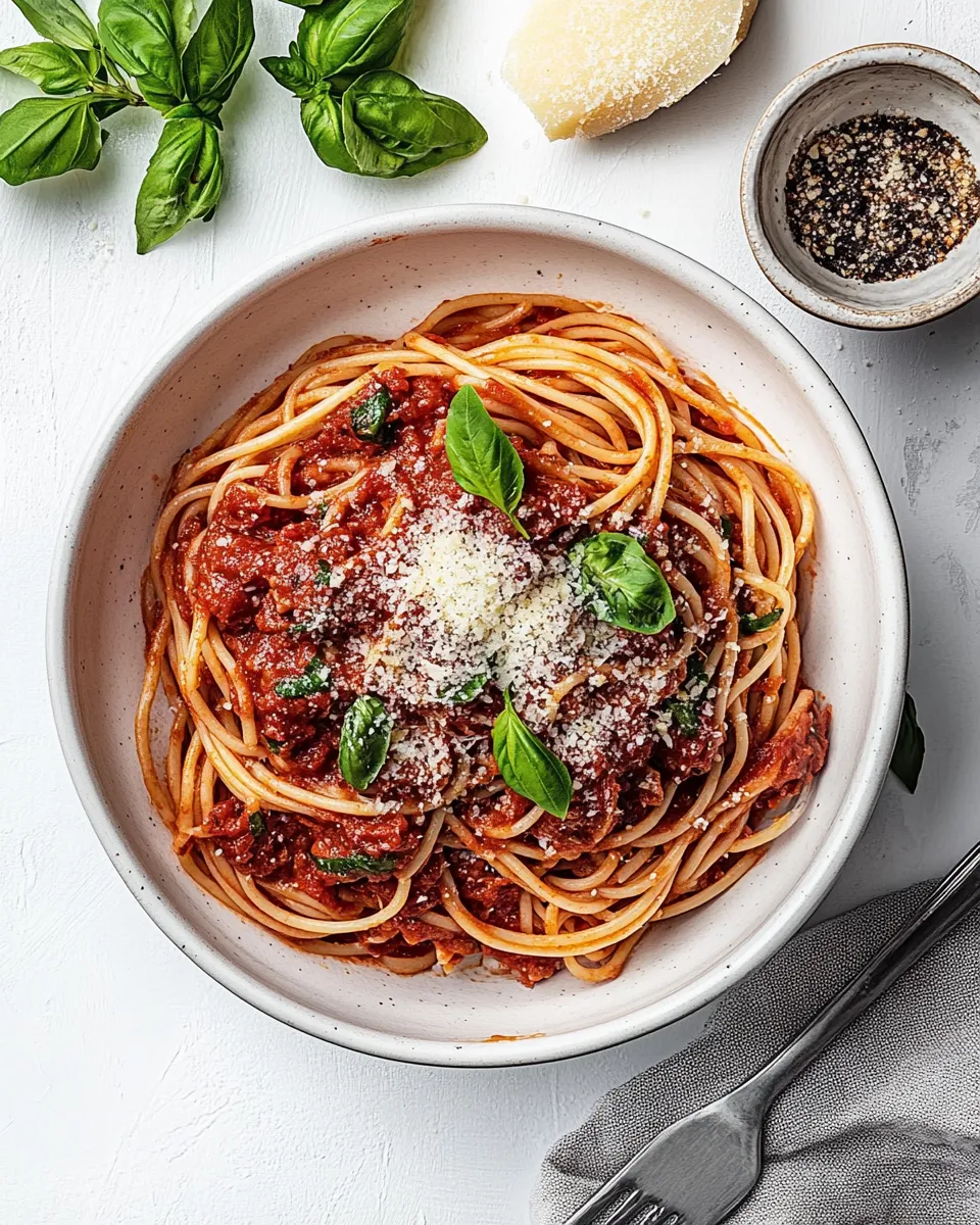 Easy Spaghetti recipe photo