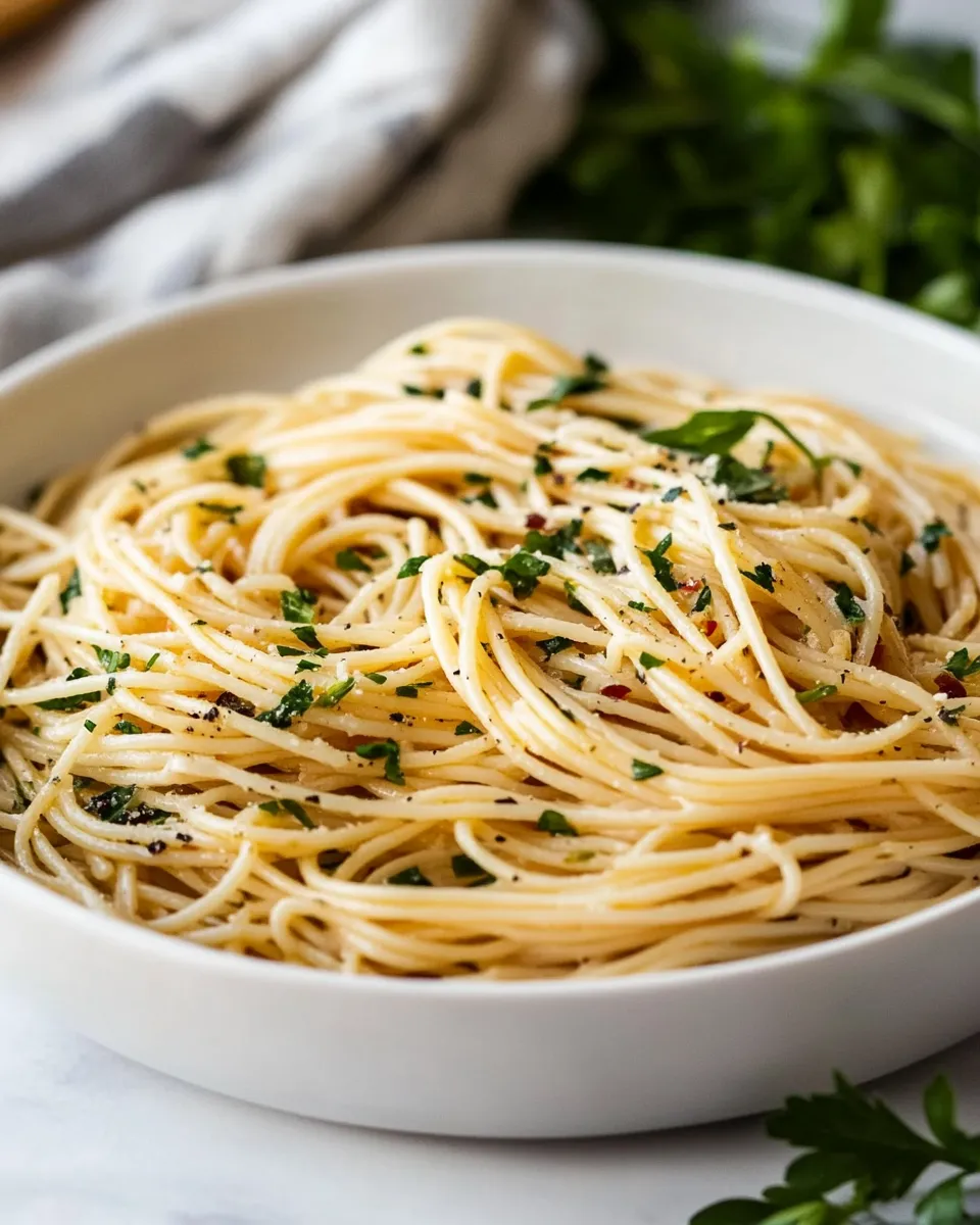 Classic Spaghetti Aglio E Olio image