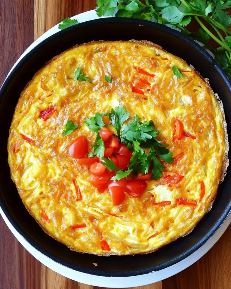 Homemade Spaghetti Frittata photo