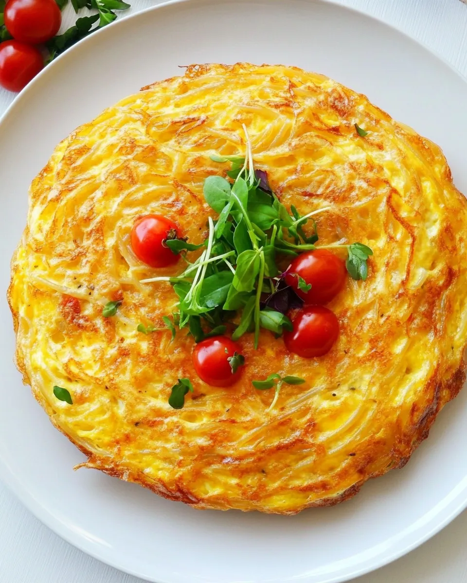 Classic Spaghetti Frittata image