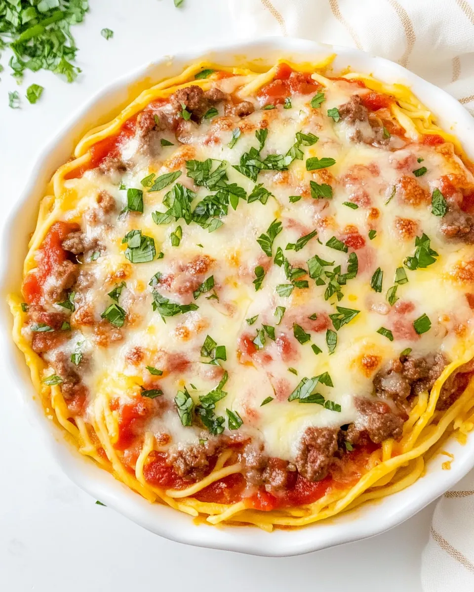 Classic Spaghetti Pie image
