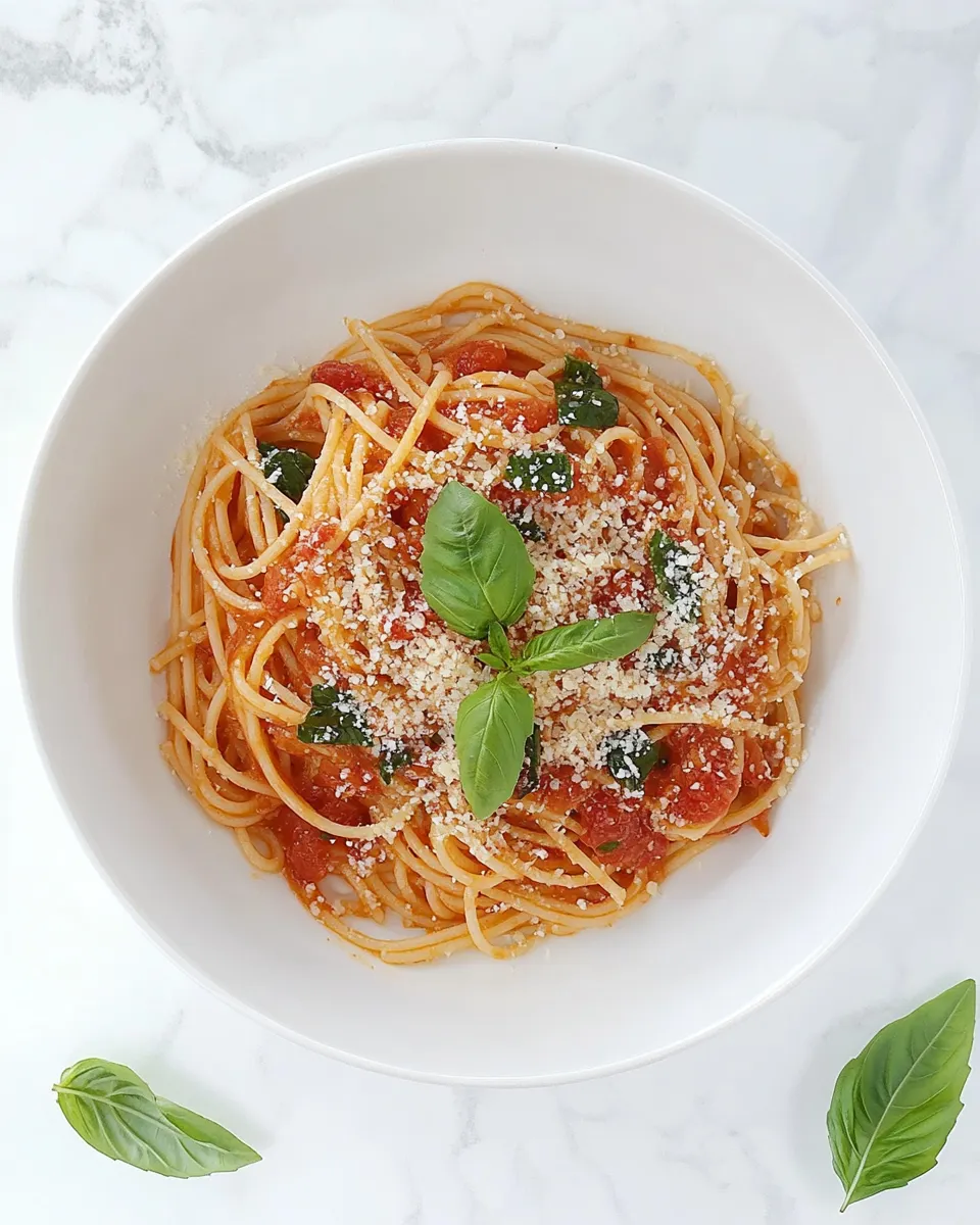 Classic Spaghetti Pomodoro image