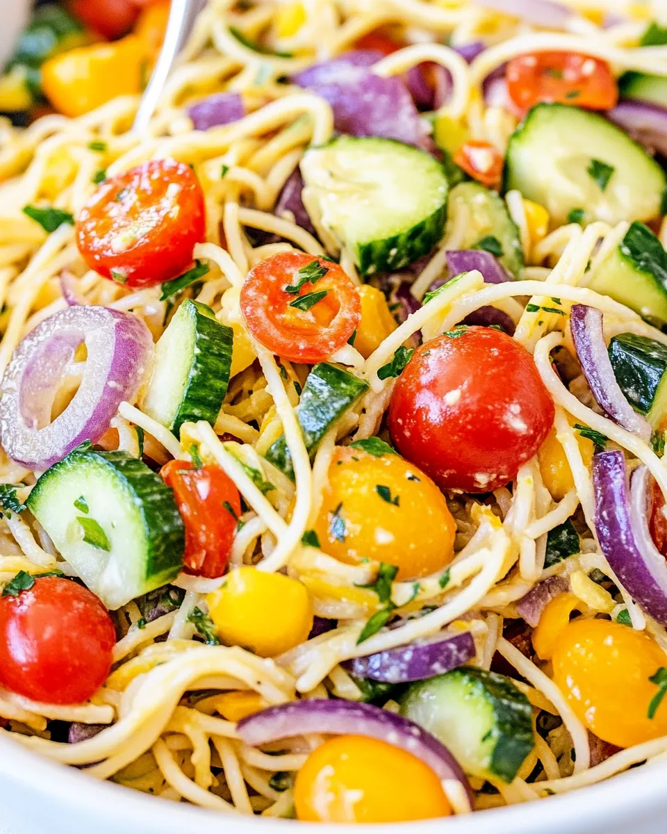 Classic Spaghetti Salad image