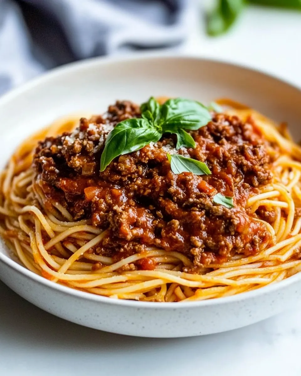 Homemade Spaghetti Sauce Recipe photo