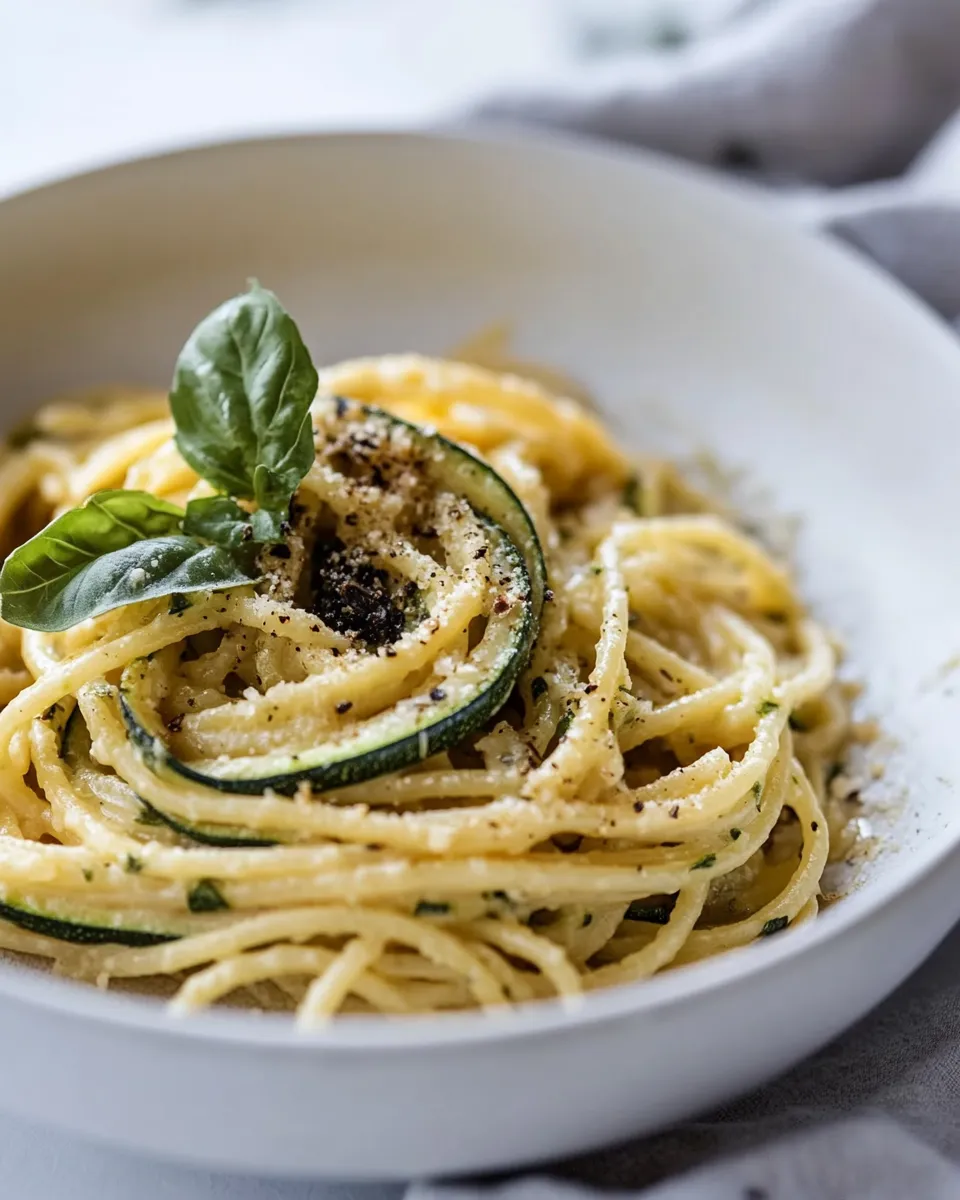 Classic Spaghetti alla Nerano (Stanley Tucci Zucchini Pasta) image