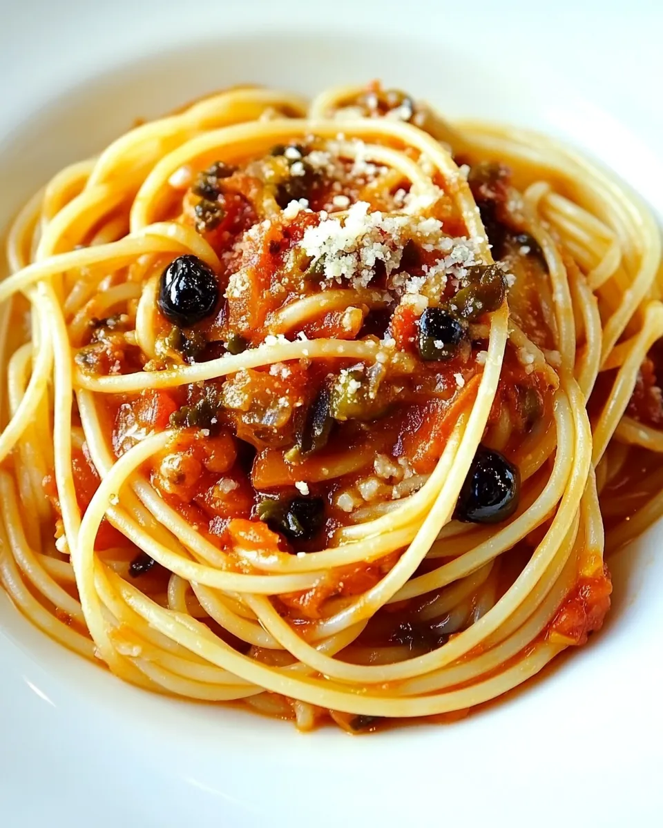 Classic Spaghetti alla Puttanesca image