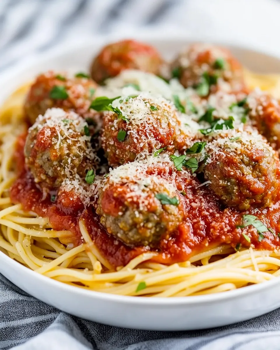 Classic Spaghetti and Meatball Recipe image