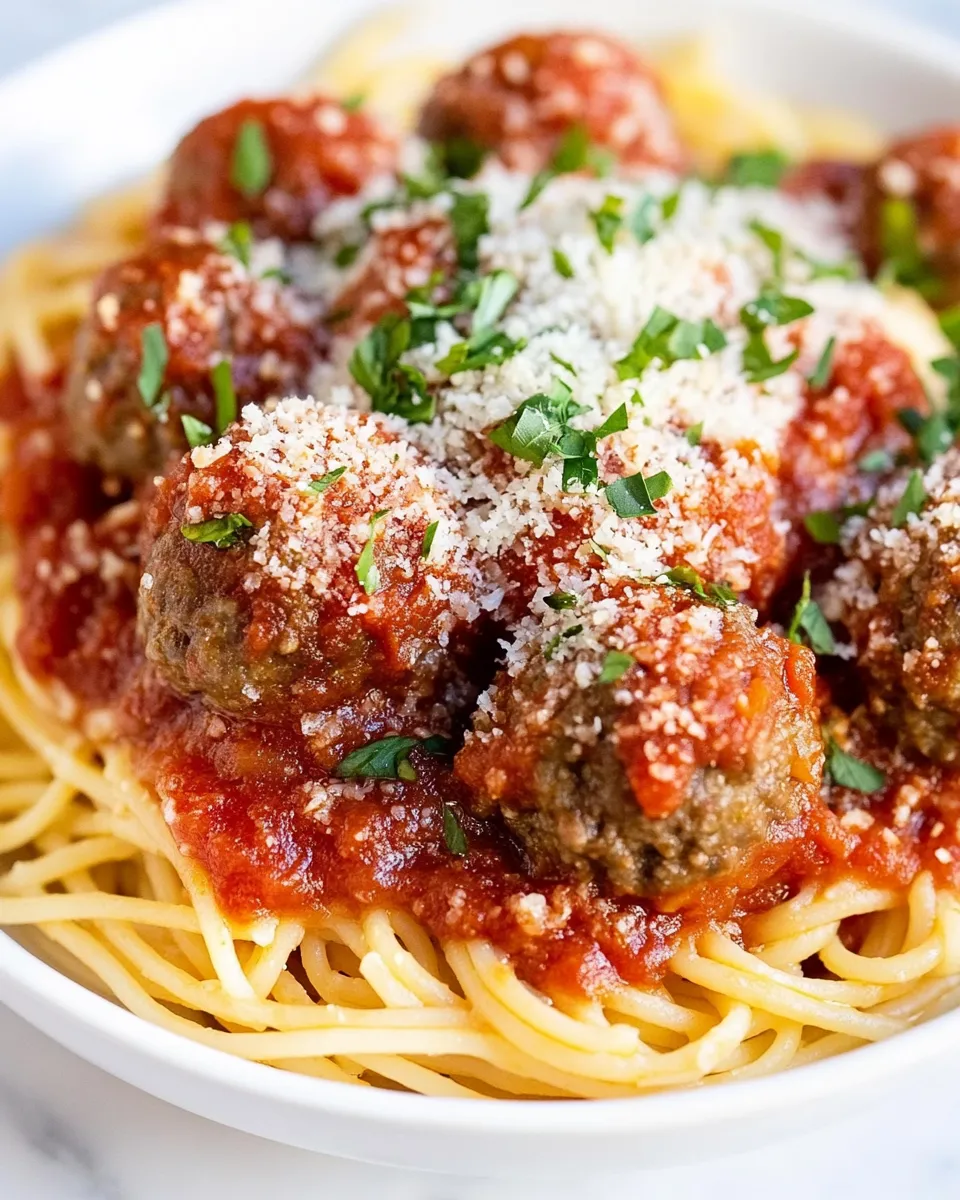 Delicious Spaghetti and Meatball Recipe recipe photo