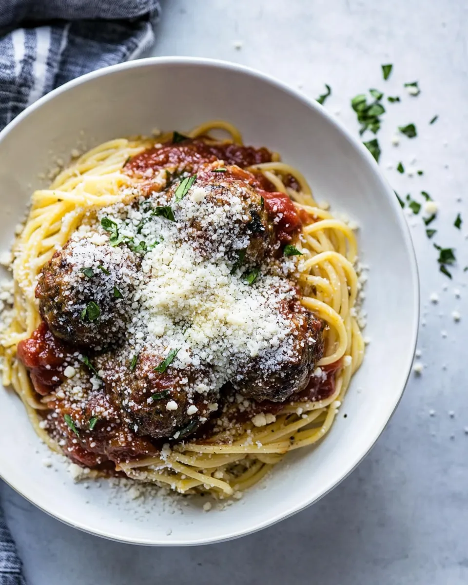 Quick Spaghetti and Meatballs. picture