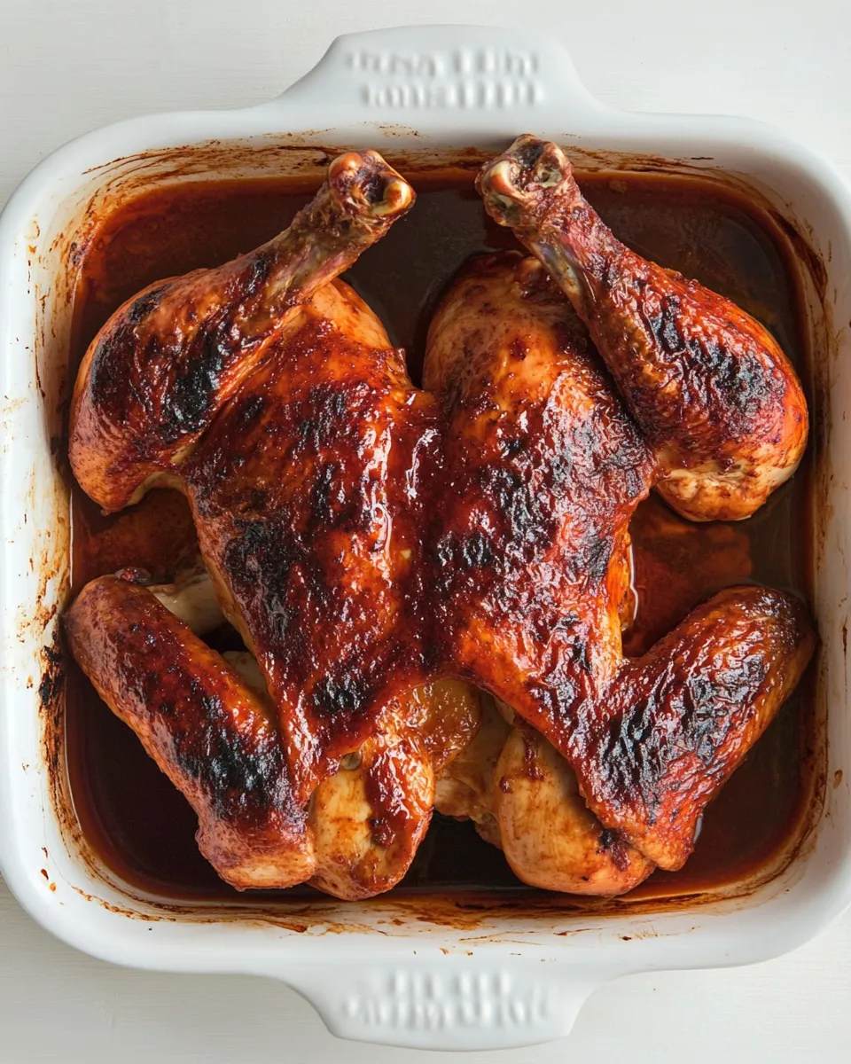 Easy Spatchcock Chicken (with Coca Cola) photo