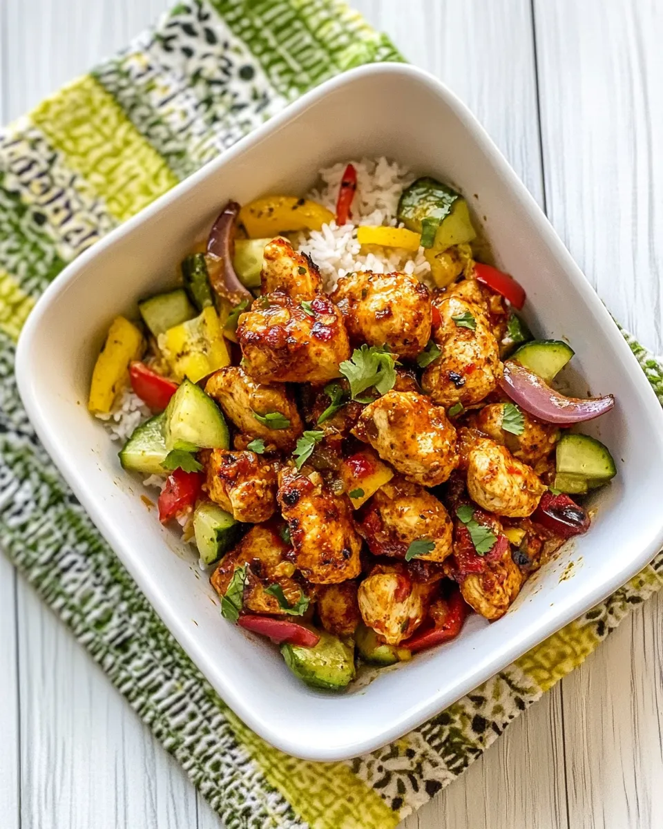 Easy Spicy Chicken Recipe shot