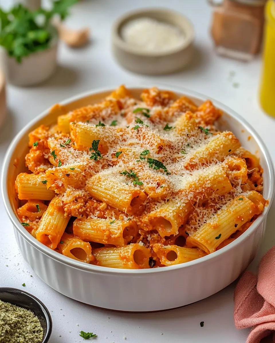 Easy Spicy Chicken Rigatoni image