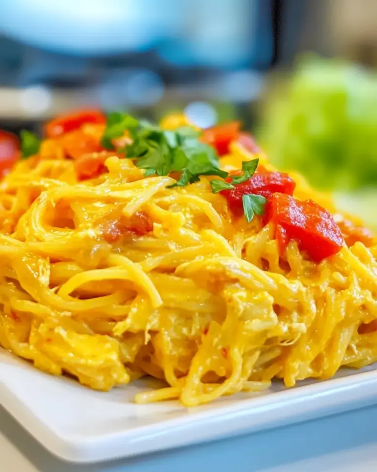 Homemade Spicy Chicken Spaghetti photo