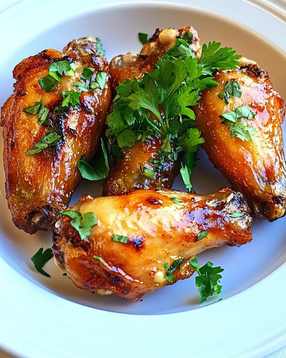 Classic Spicy Middle Eastern Chicken Wings image