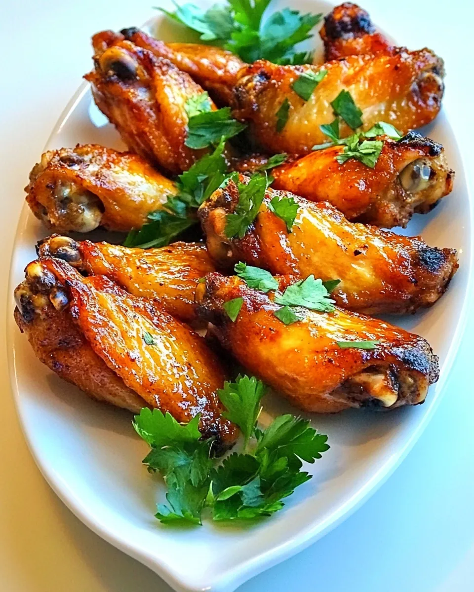 Easy Spicy Middle Eastern Chicken Wings recipe photo