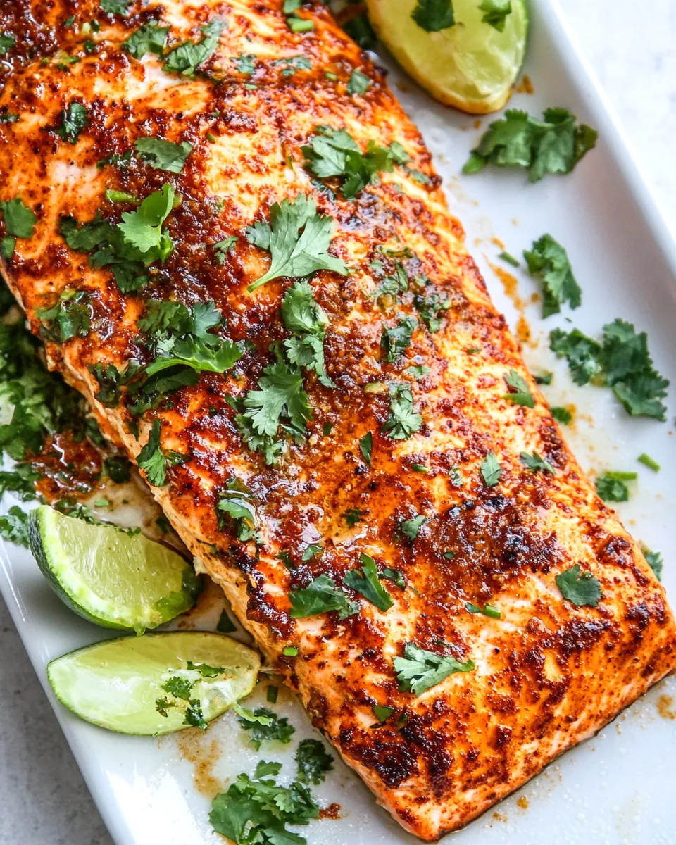 Delicious Spicy Salmon Recipe dish photo