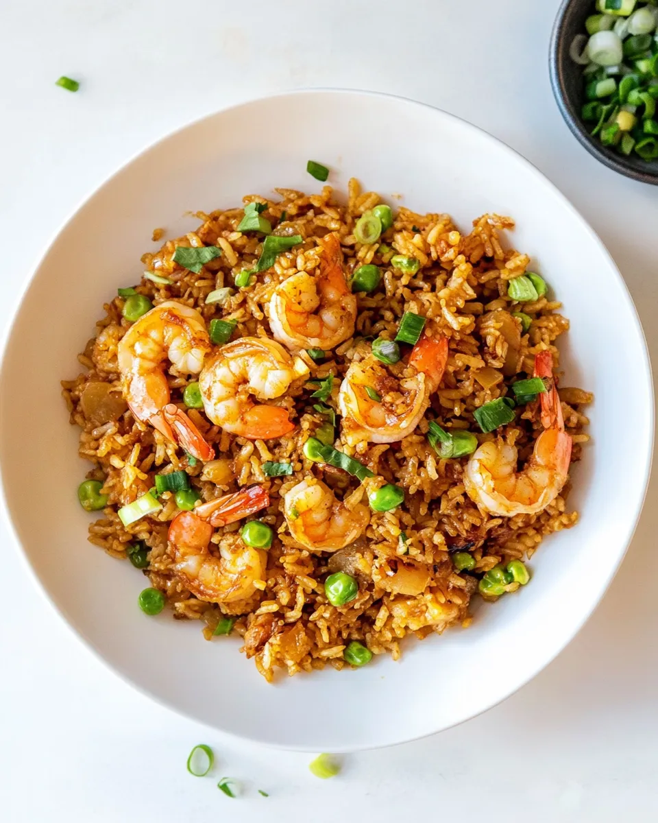 Classic Spicy Shrimp Fried Rice image