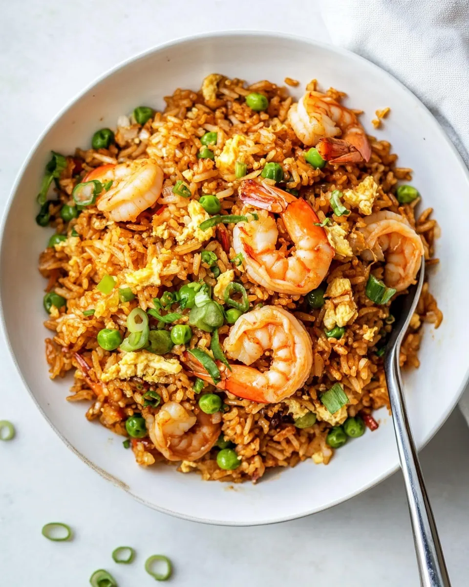 Easy Spicy Shrimp Fried Rice recipe photo