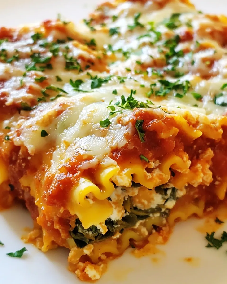 Delicious Spinach Artichoke Lasagna Roll-ups image