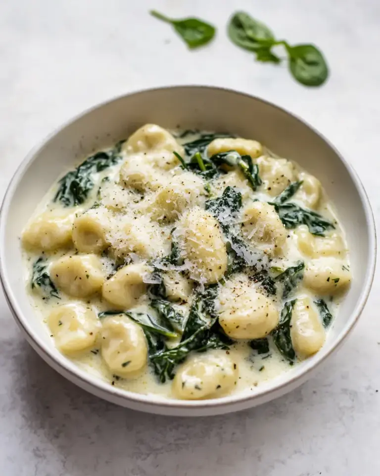 Homemade Spinach and Artichoke Gnocchi photo