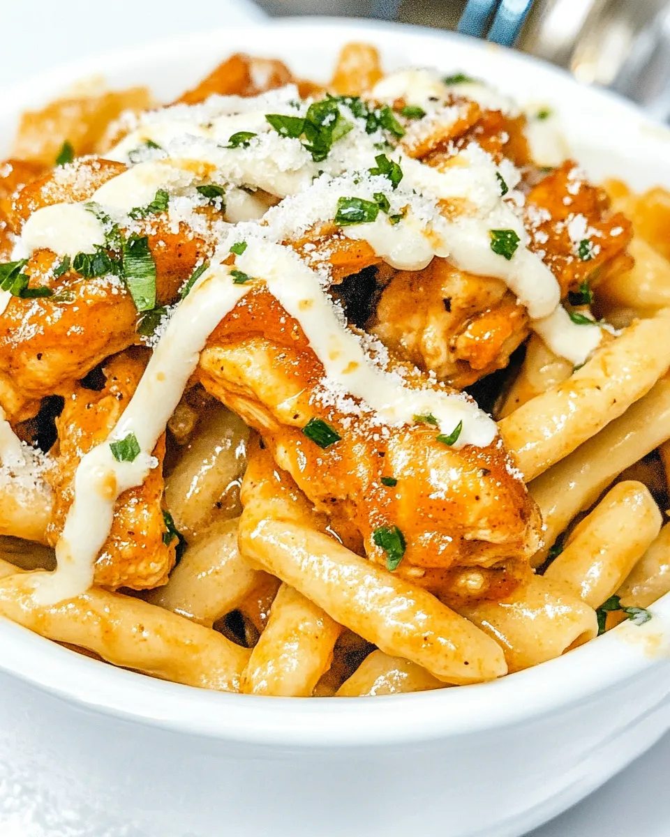 Delicious Sriracha Chicken Alfredo image