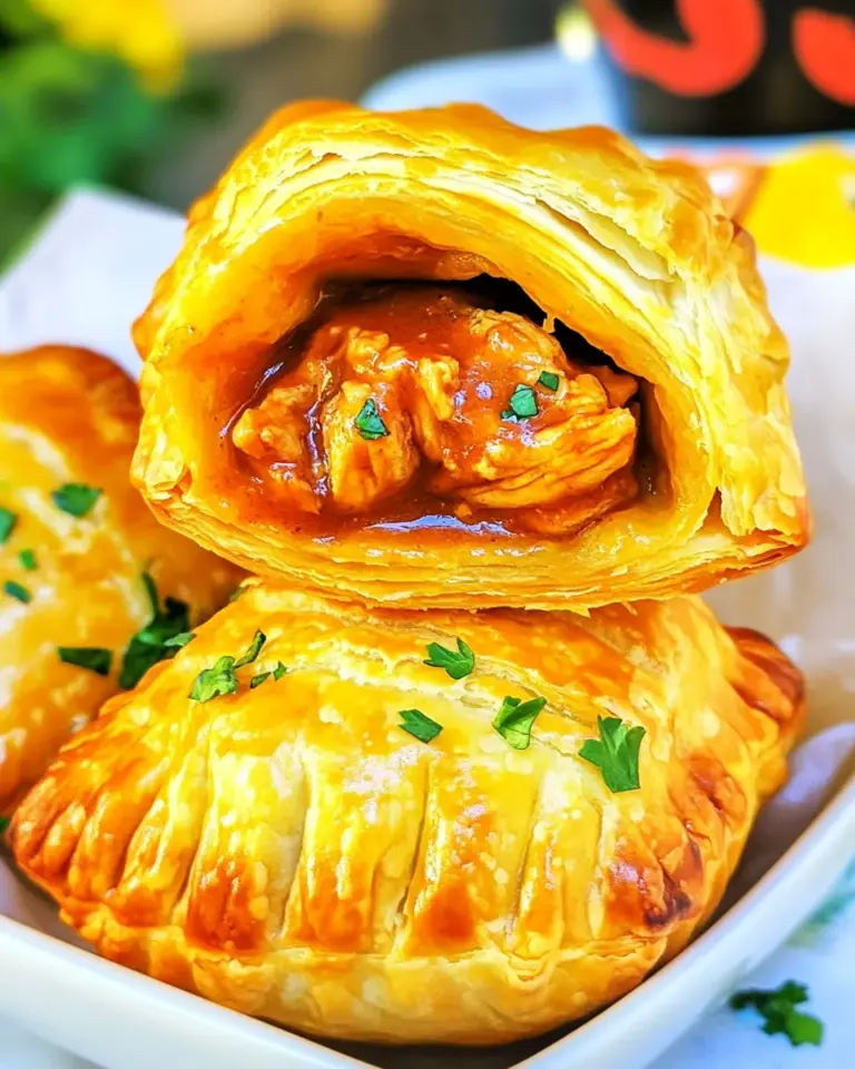 Easy Sriracha Chicken Pastry Puffs (Only 5 Ingredients) photo