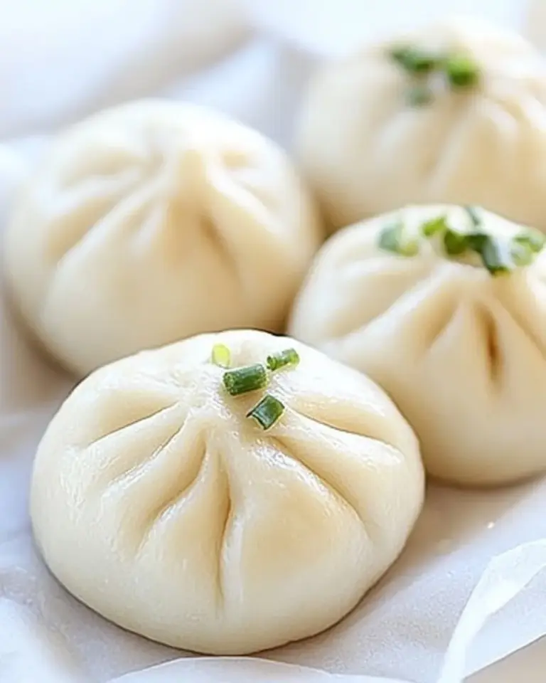 Homemade Steamed Chicken Buns photo