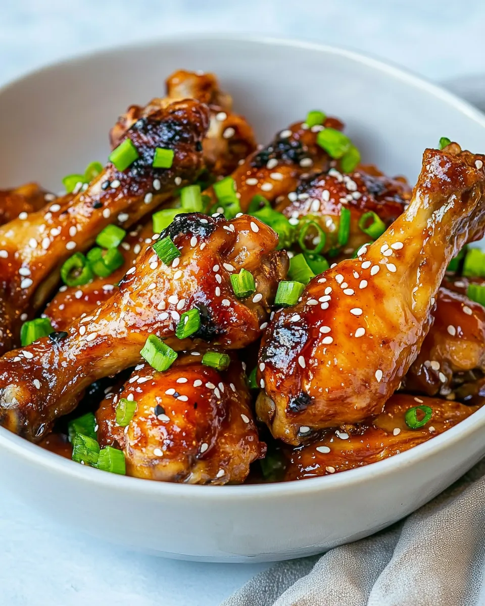 Delicious Sticky Korean Chicken image