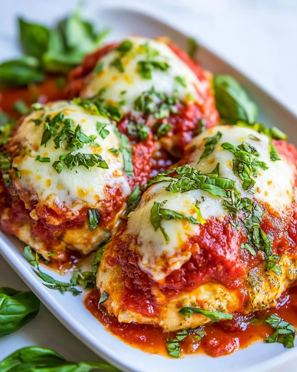 Classic Stuffed Chicken Parmesan Recipe (with GF Option) image