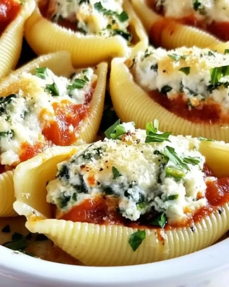 Homemade Stuffed Pasta Shells photo