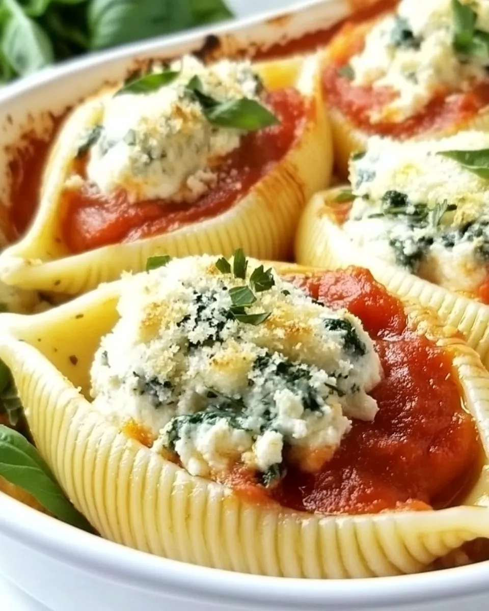 Easy Stuffed Pasta Shells recipe photo