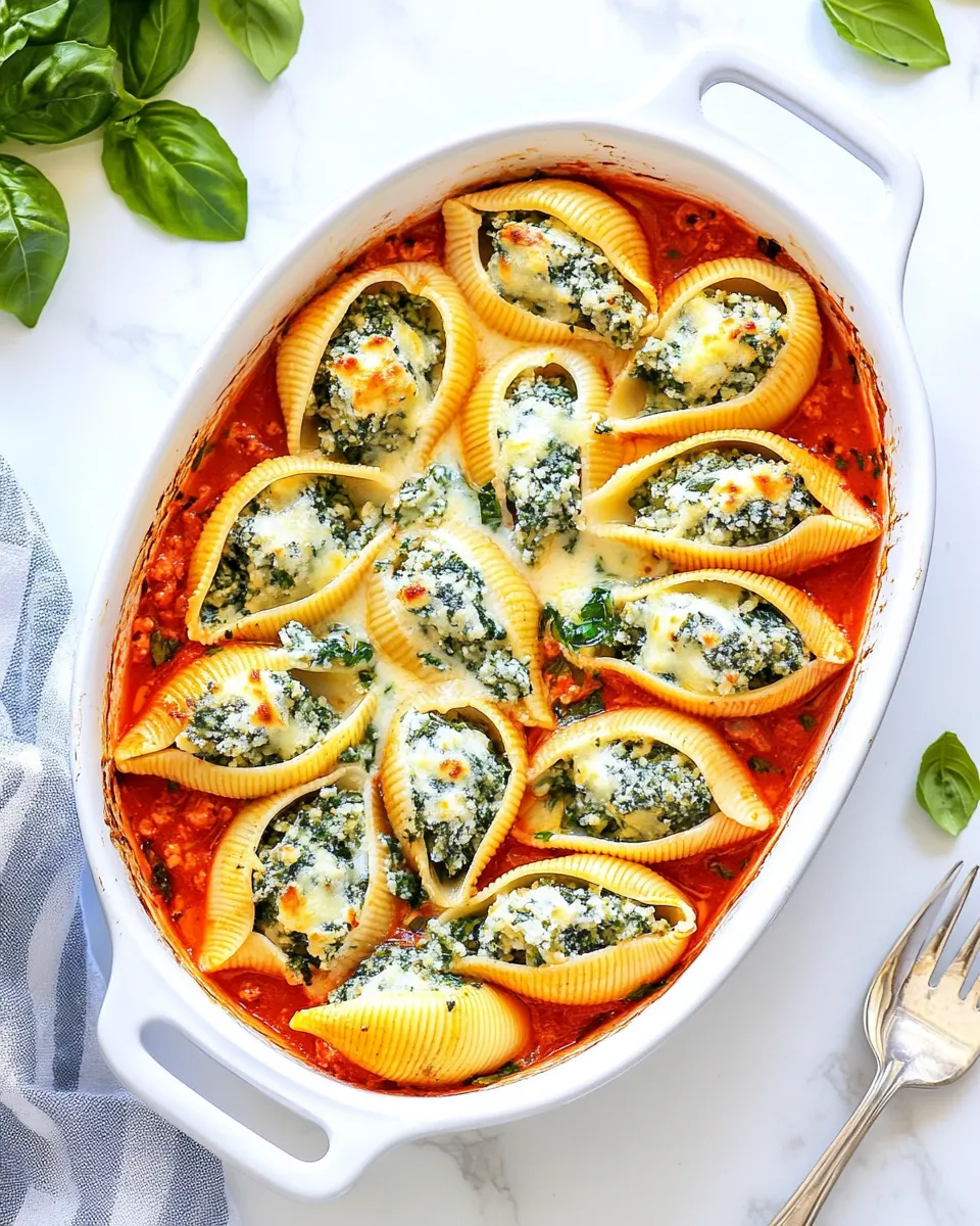 Easy Stuffed Shells recipe photo