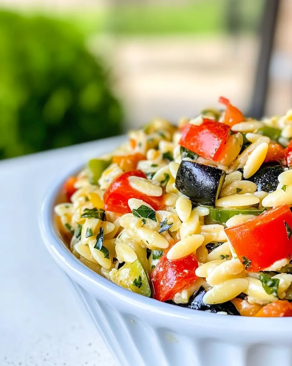 Classic Summer Orzo Salad image