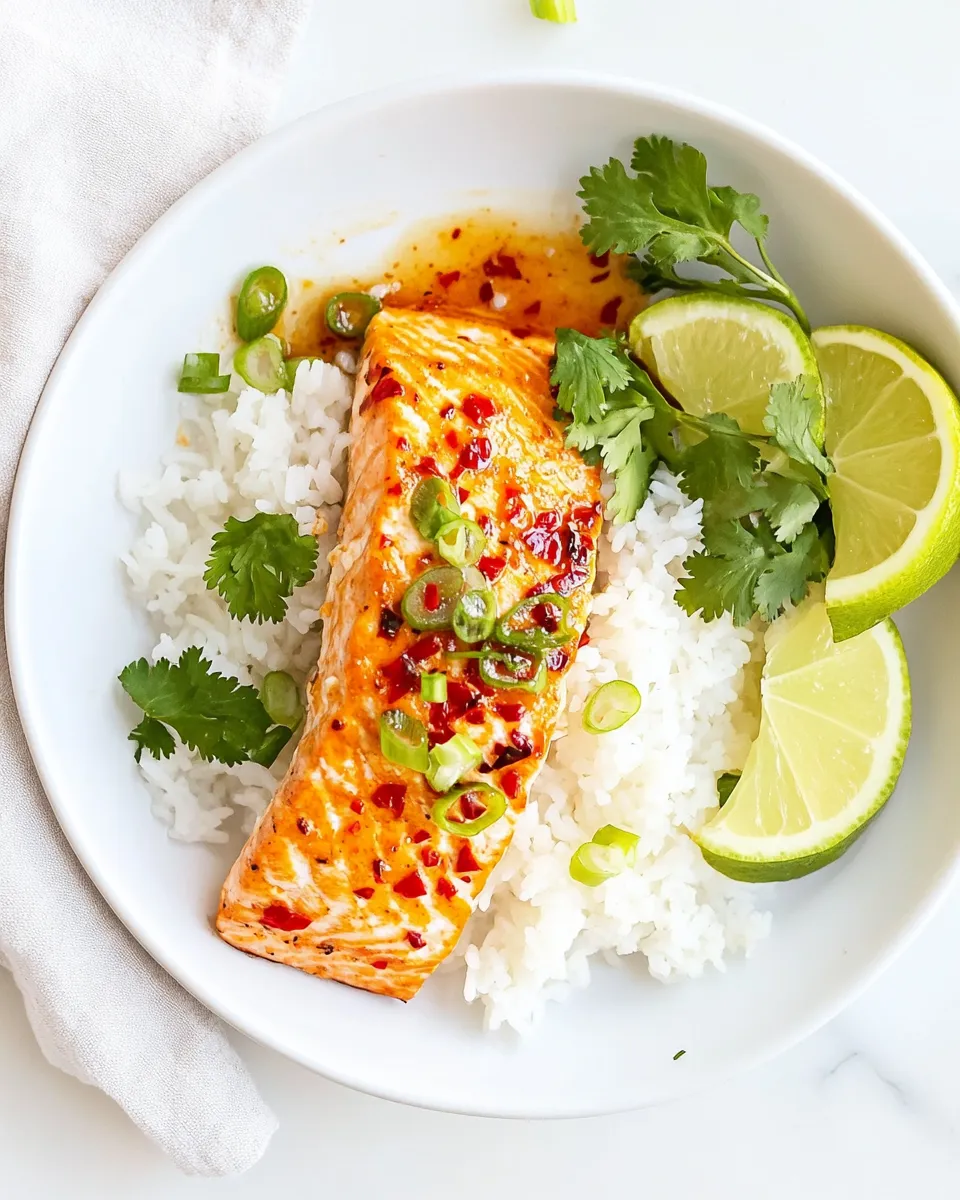 Classic Sweet Chili Salmon dish photo