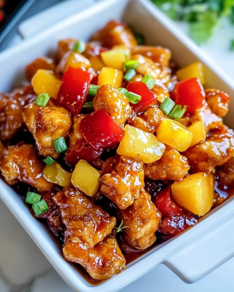 Classic Sweet and Sour Chicken Recipe image