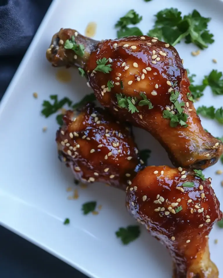 Homemade Sweet and Spicy Chicken Drumsticks recipe photo
