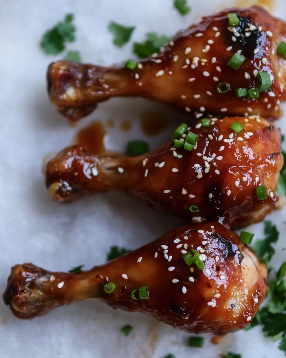 Classic Sweet and Spicy Chicken Drumsticks dish photo