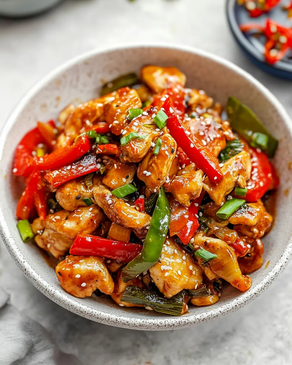 Easy Szechuan Chicken recipe photo