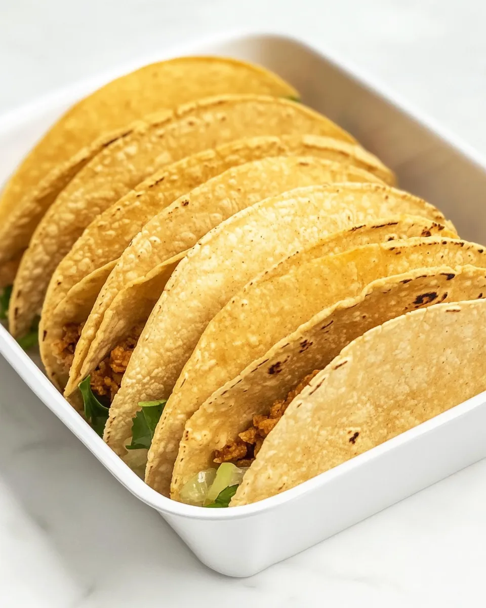 Delicious Taco Shells In Oven shot