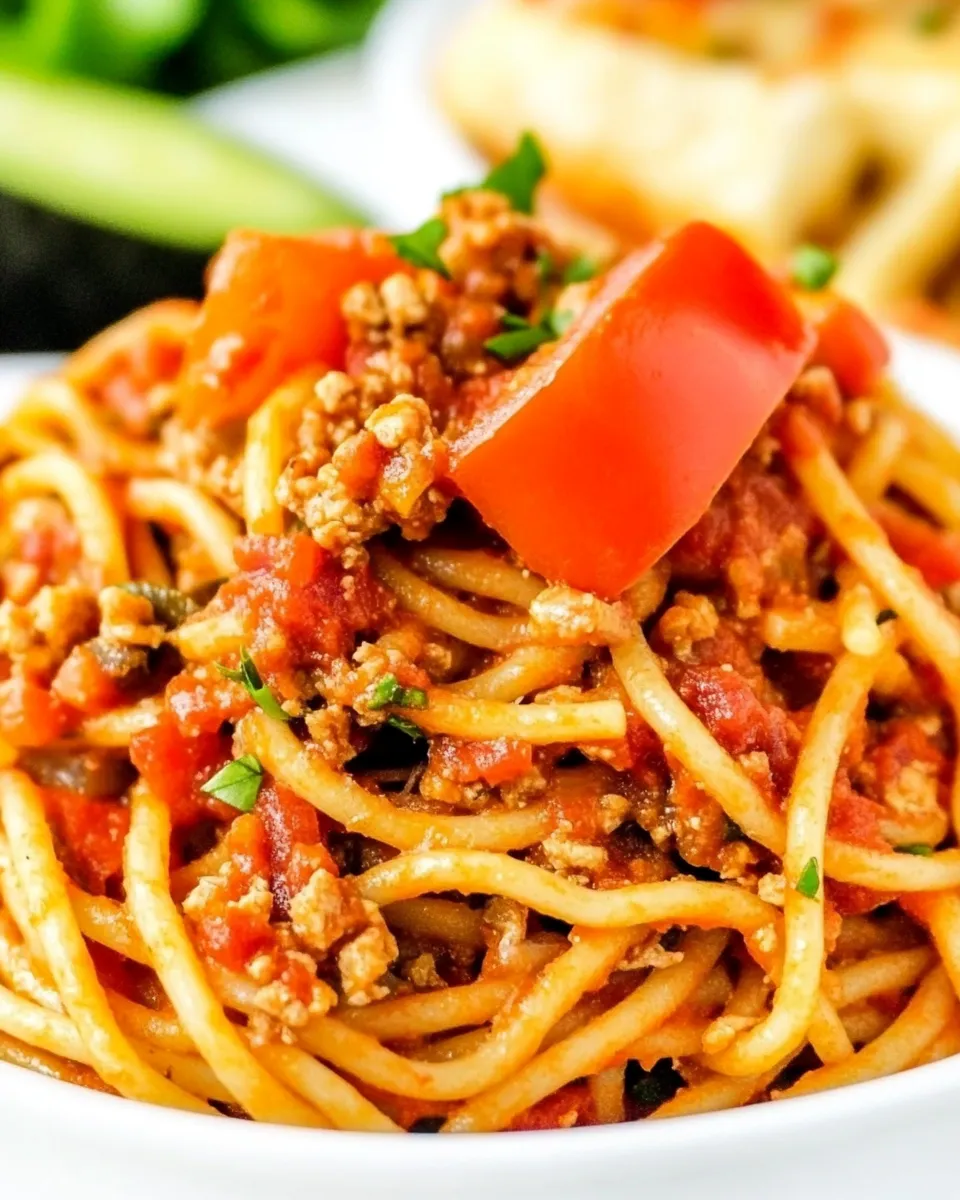 Homemade Taco Spaghetti (Vegan!) photo