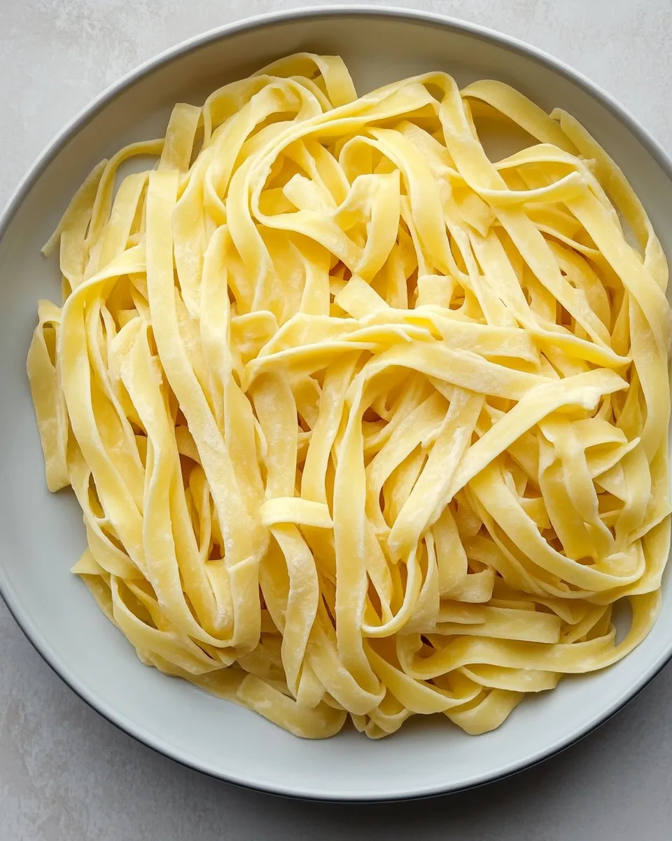 Easy Tagliatelle Pasta recipe photo