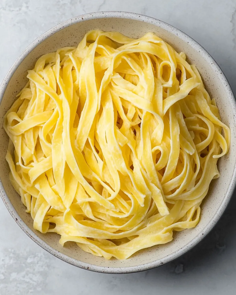 Delicious Tagliatelle Pasta shot