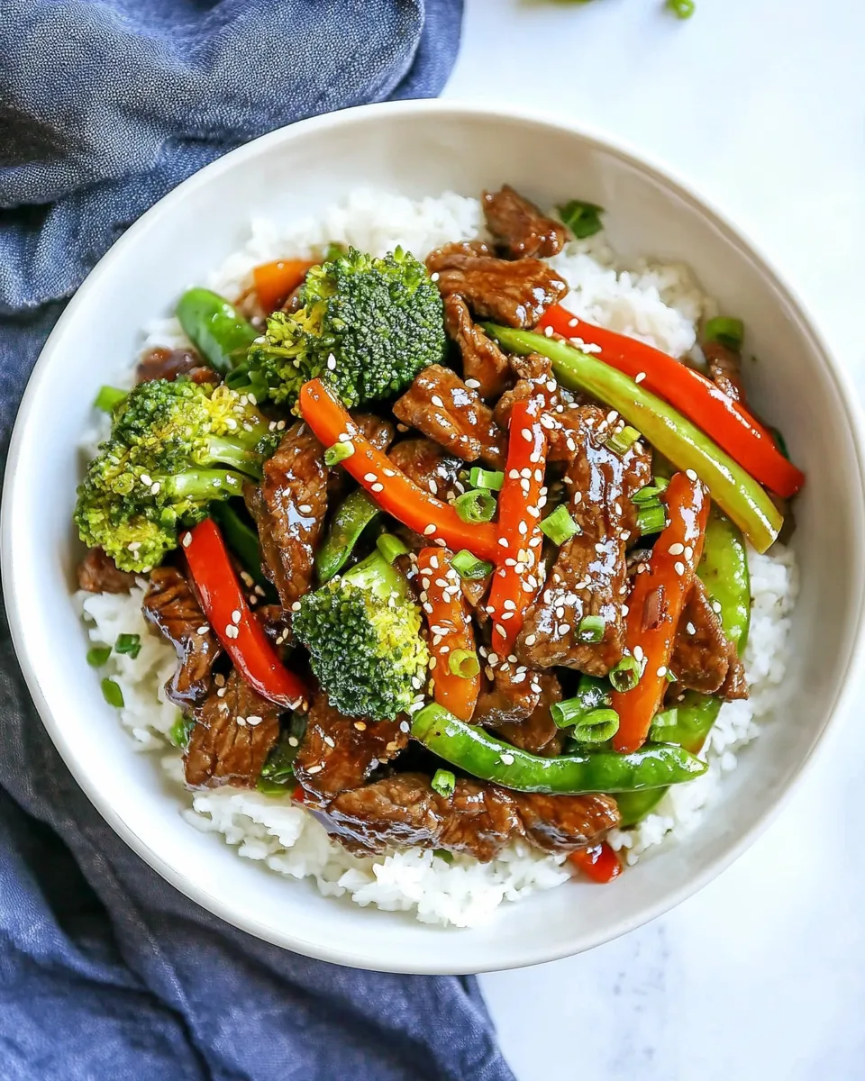 Homemade Teriyaki Beef Stir Fry recipe photo