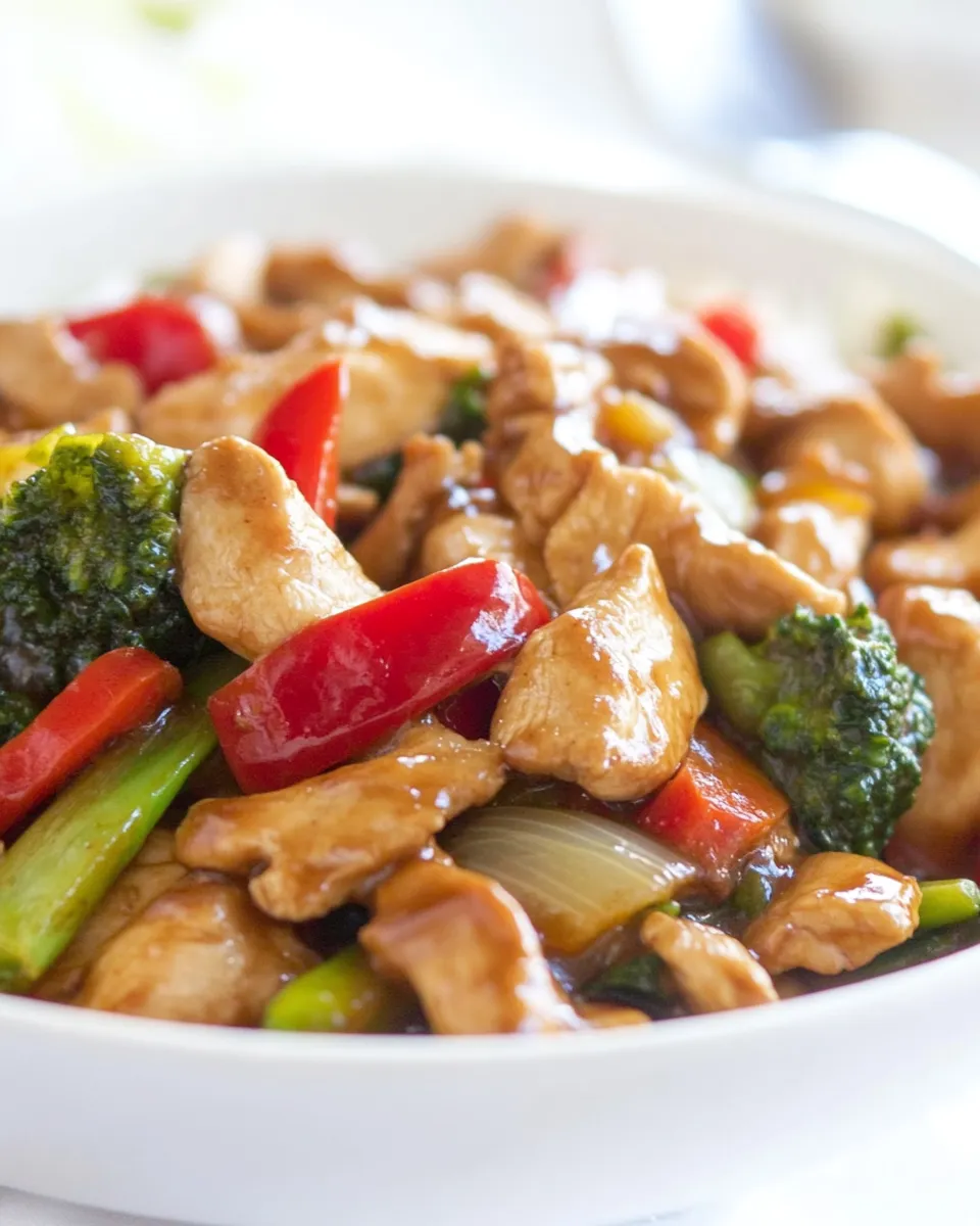 Classic Teriyaki Chicken Stir Fry Recipe image