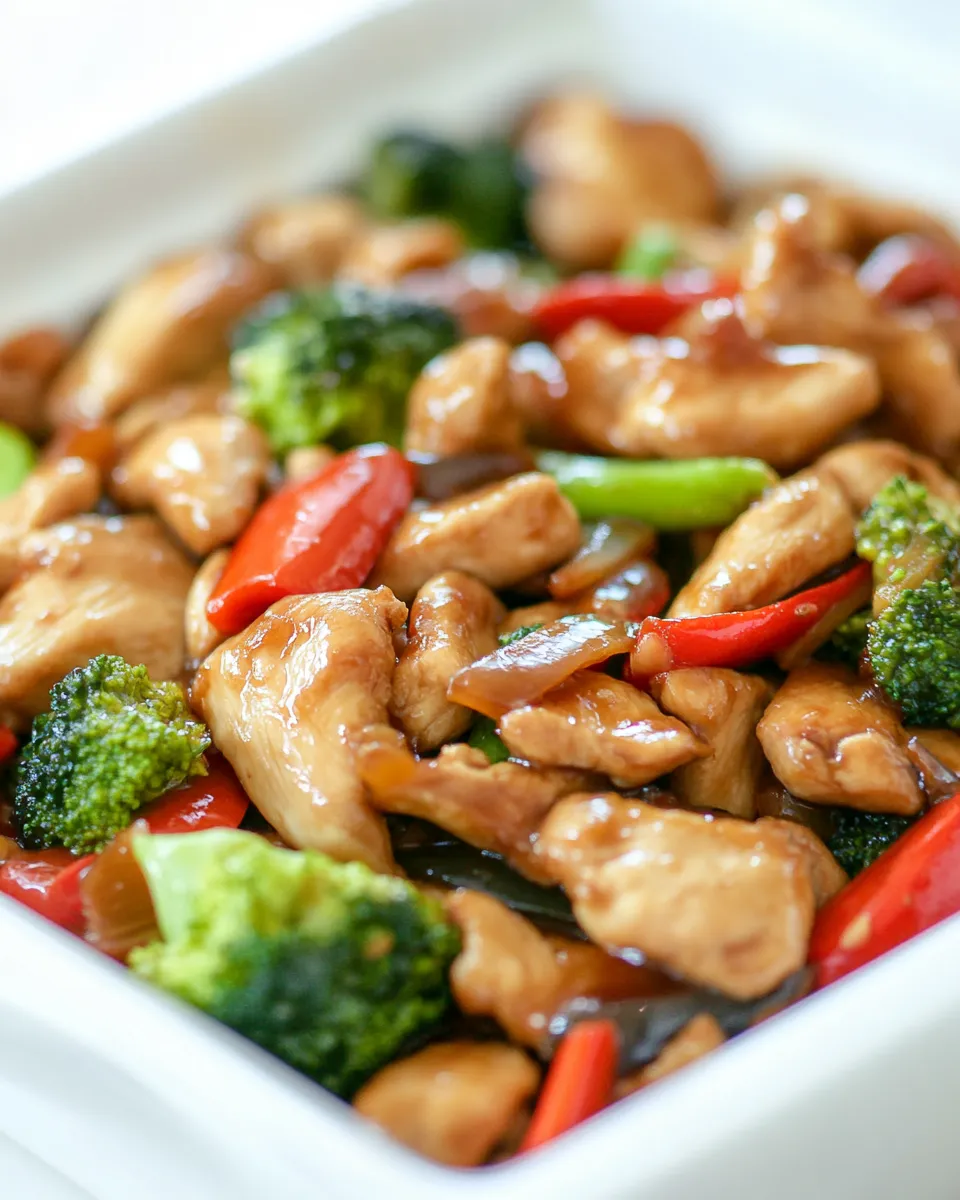 Delicious Teriyaki Chicken Stir Fry Recipe dish photo