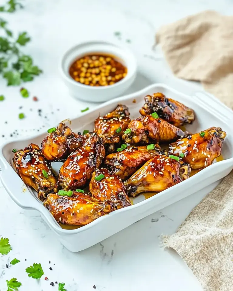 Homemade Teriyaki Chicken Wings recipe photo